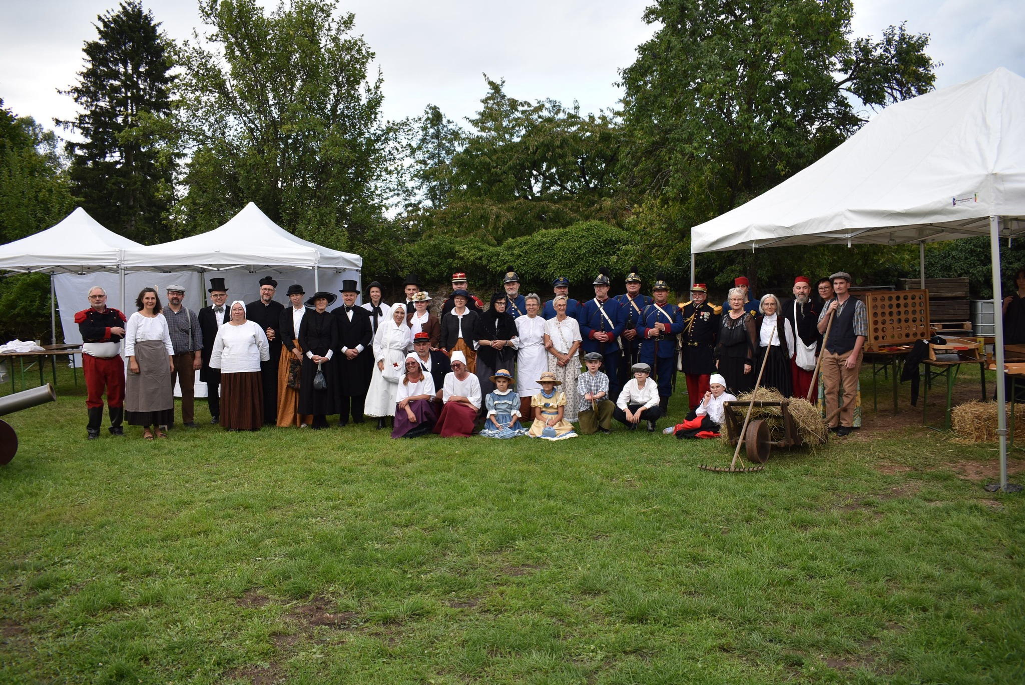 Immersion en 1870 à WOERTH